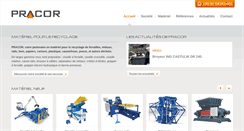 Desktop Screenshot of pracor.com